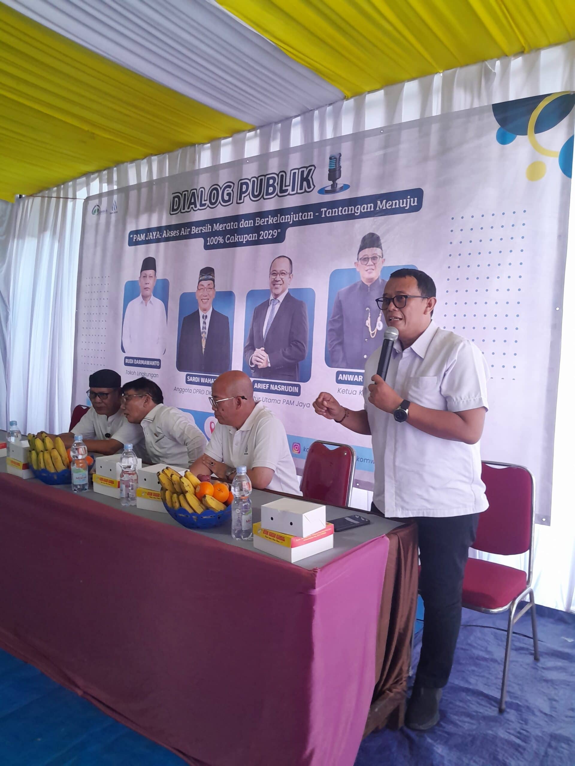 DPRD DKI Minta Arief Nasrudin Tetap Pimpin PAM Jaya, Program Air Bersih 100 Persen Jakarta Dinilai Berjalan Baik