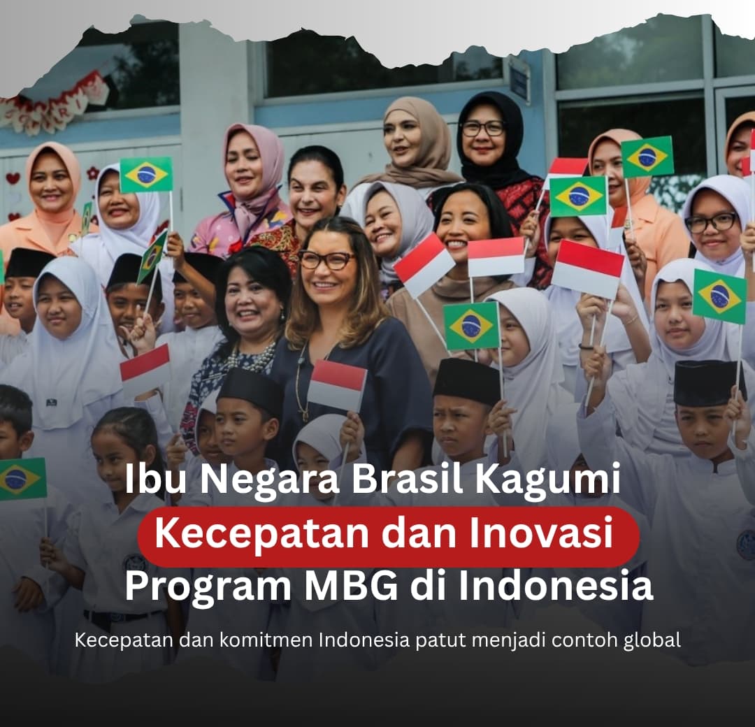 Ibu Negara Brasil Janja Lula Beri Masukan untuk Program Makan Bergizi Gratis di Indonesia