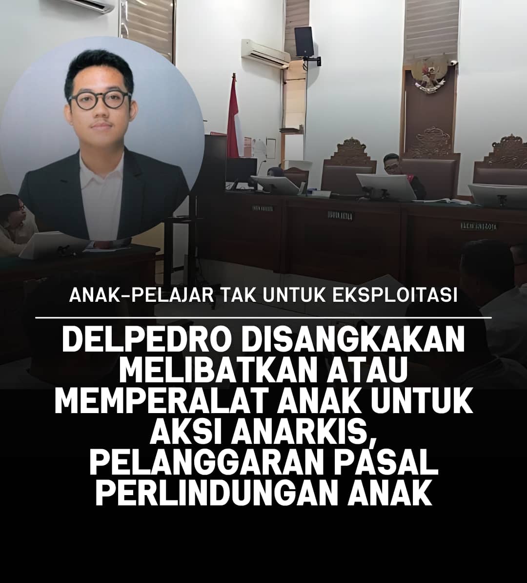 Berkas Lengkap, Kasus Del Pedro Marhaen Rismansyah Dilimpahkan ke Kejaksaan Tinggi DKI Jakarta