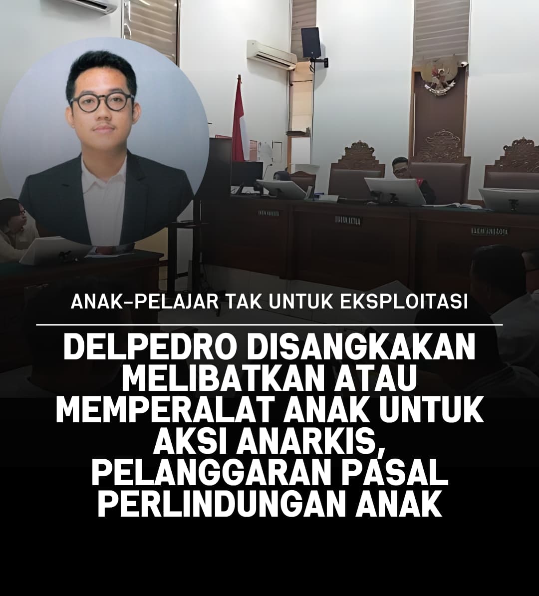 Berkas Lengkap, Kasus Del Pedro Marhaen Rismansyah Dilimpahkan ke Kejaksaan Tinggi DKI Jakarta