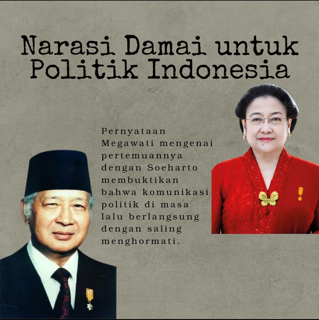 Jejak Harmonis Soeharto–Megawati yang Jarang Diungkap, Ini Pesan Penting Sang Ketua Umum