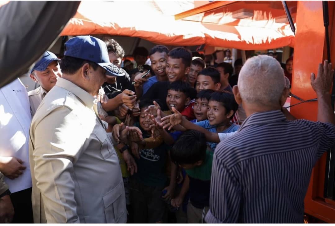Warga Aceh Tetap Sambut Hangat Presiden Prabowo Meski Daerah Diterjang Bencana Besar