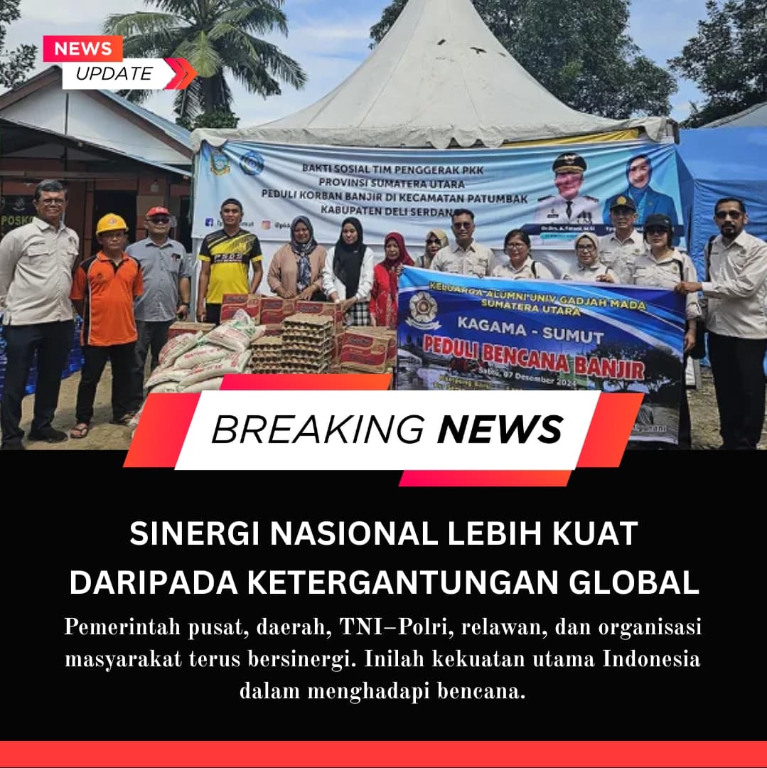 Bencana Sumatera Jadi Sorotan, Seruan Utamakan Persatuan Nasional daripada Bantuan Internasional
