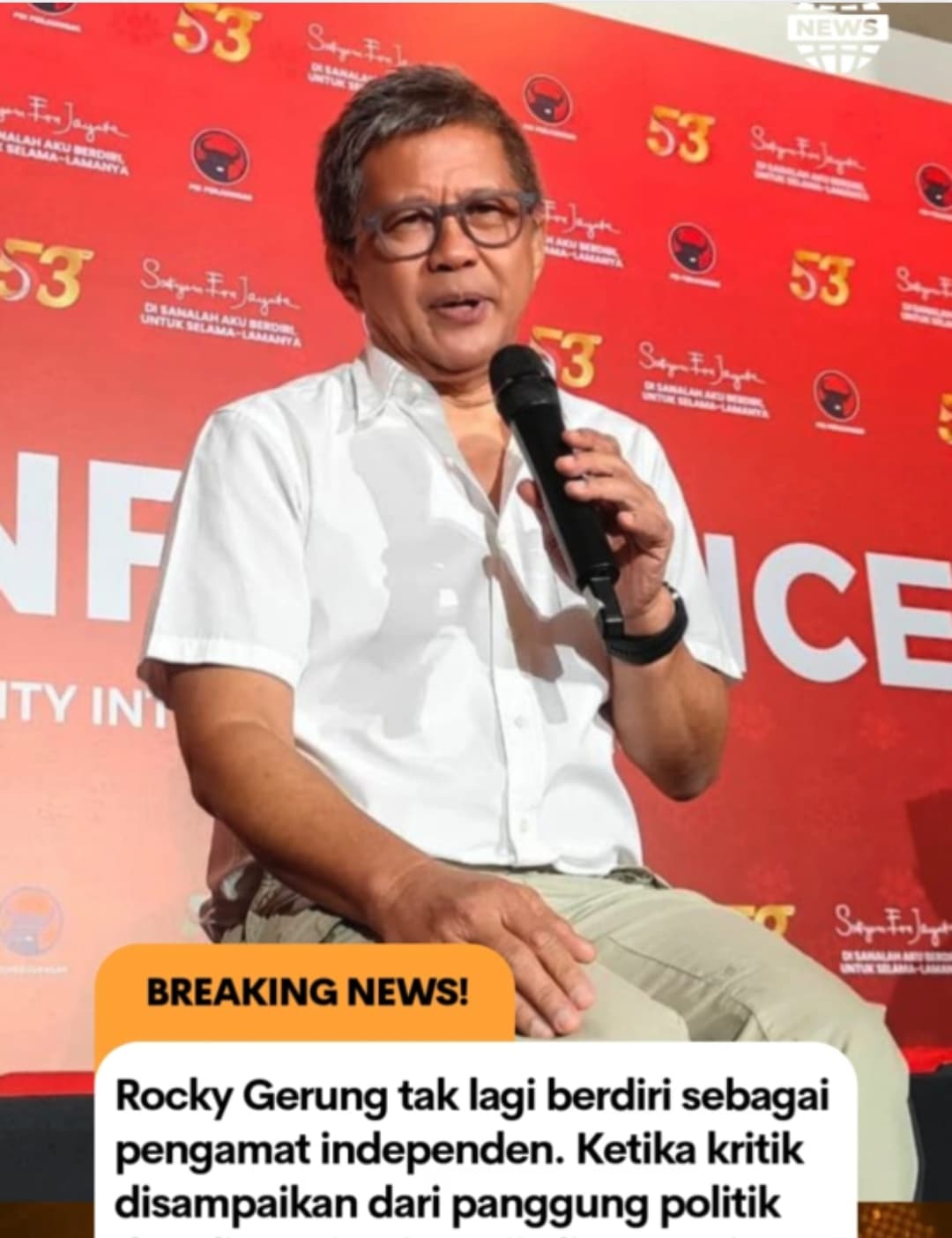 Rocky Gerung Unggah Video Lama Mualem, Tuai Polemik di Ruang Publik