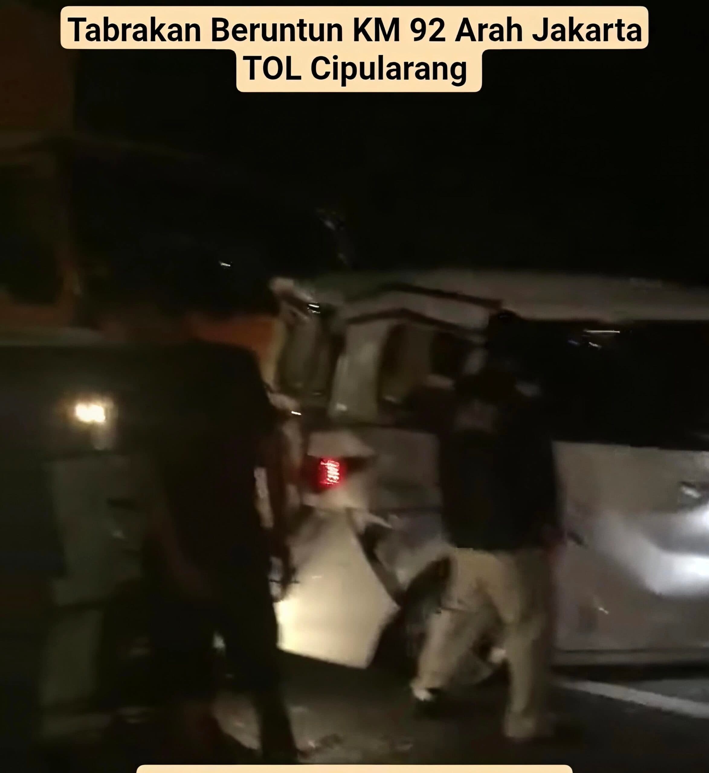 Kecelakaan Beruntun 10 Kendaraan di KM 93 Tol Cipularang Arah Jakarta, Dua Orang Tewas