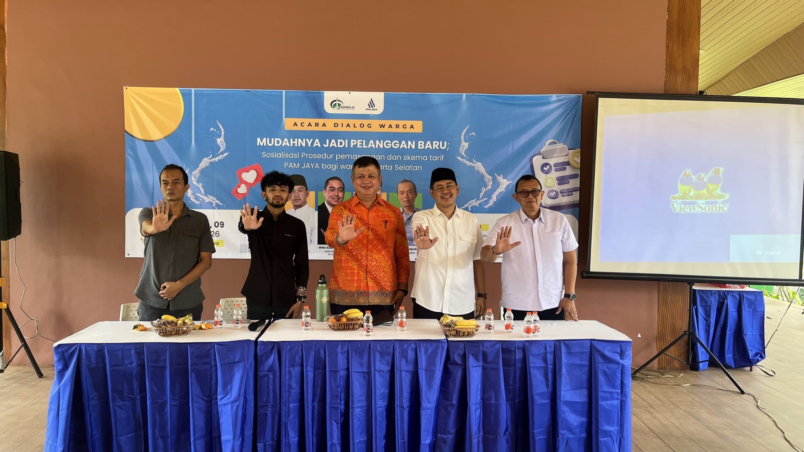 Dialog Komwaja di Jaksel Kupas Tuntas Prosedur dan Tarif PAM JAYA, Warga Didorong Lebih Paham Layanan Air Bersih