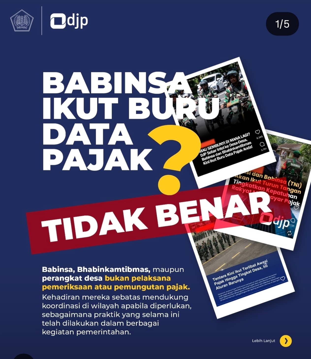 Aturan Baru DJP SE-8/PJ/2026: Pengawasan Pajak Libatkan Babinsa