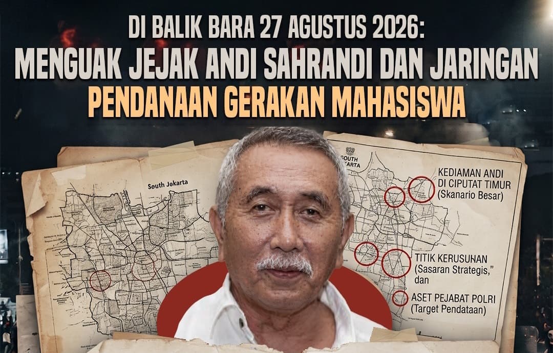 Dugaan Andi Sahrandi Dikaitkan dengan Demo Ricuh Agustus 2026, Narasi Aliran Dana Mencuat