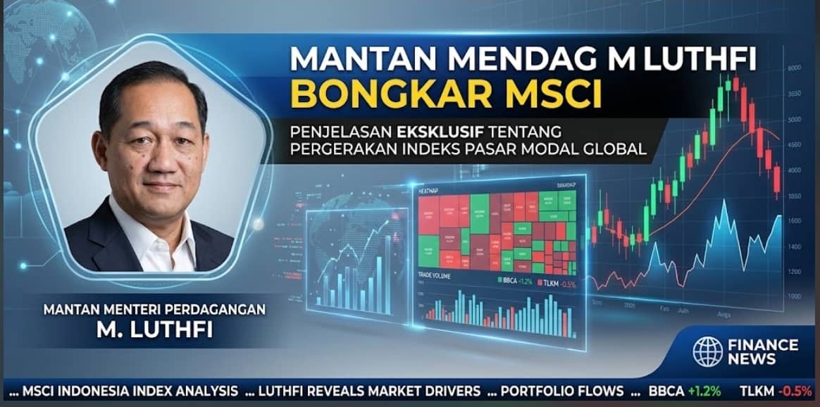 M. Luthfi Soroti Ancaman MSCI, Dugaan Tekanan Asing terhadap Bursa RI Jadi Perhatian
