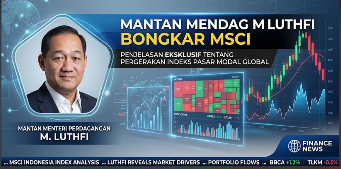 M. Luthfi Soroti Ancaman MSCI, Dugaan Tekanan Asing terhadap Bursa RI Jadi Perhatian